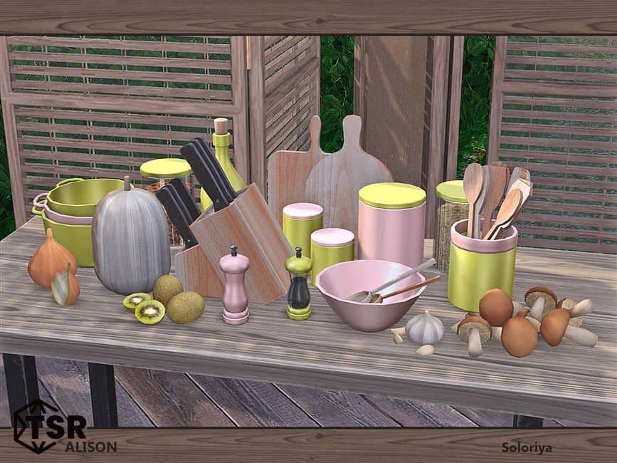 kitchen clutter custom content