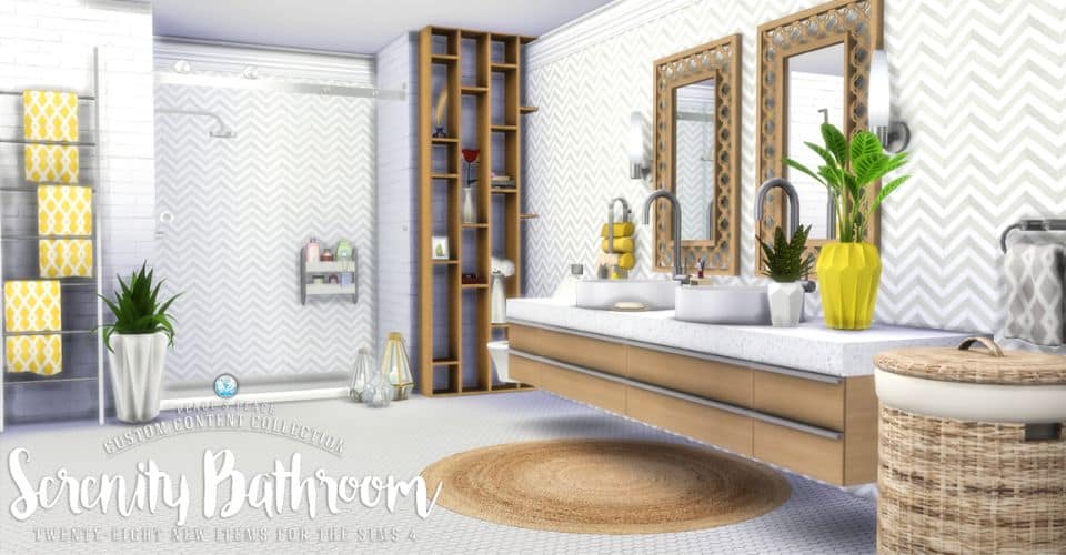 brown and green collonial bathroom set