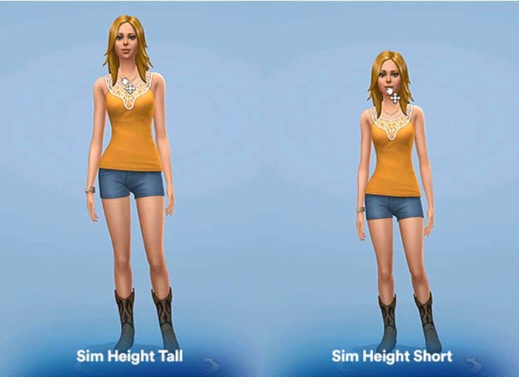 19+ Sims 4 Height Slider Mods Adjust Your Sims Height We Want Mods