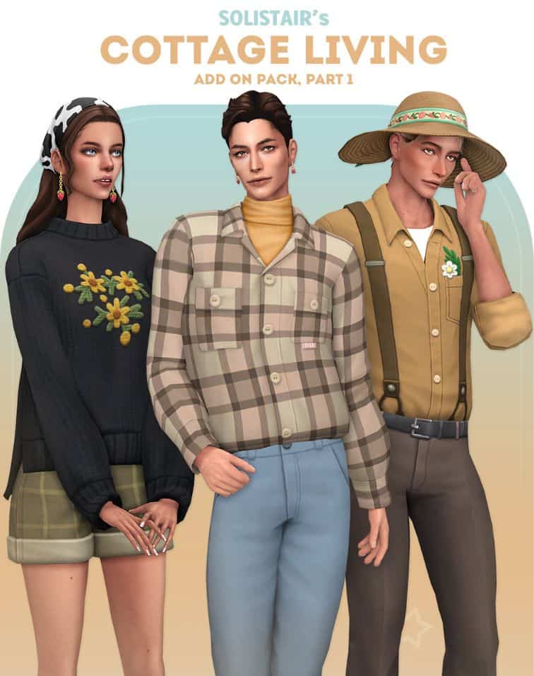 male and female countryside clothing