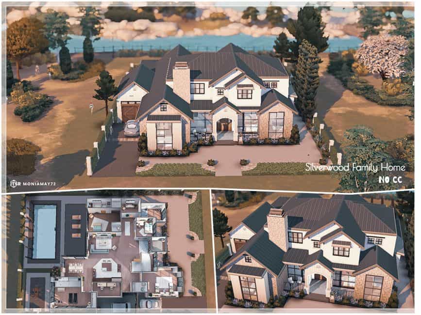 Mansion Floor Plans Sims