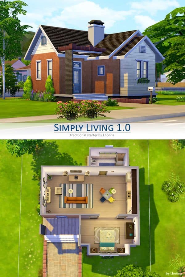 Simple Sims 4 House Floor Plans Viewfloor.co