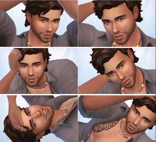 male gallery poses