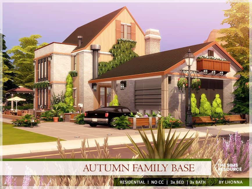 country and modern style family home