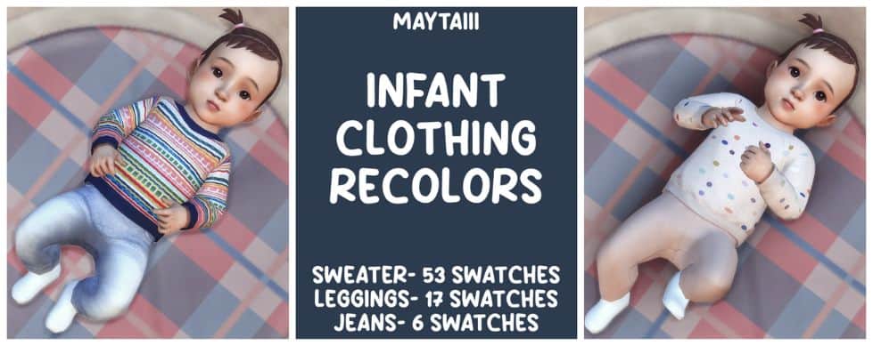sims 4 infant clothing recolors