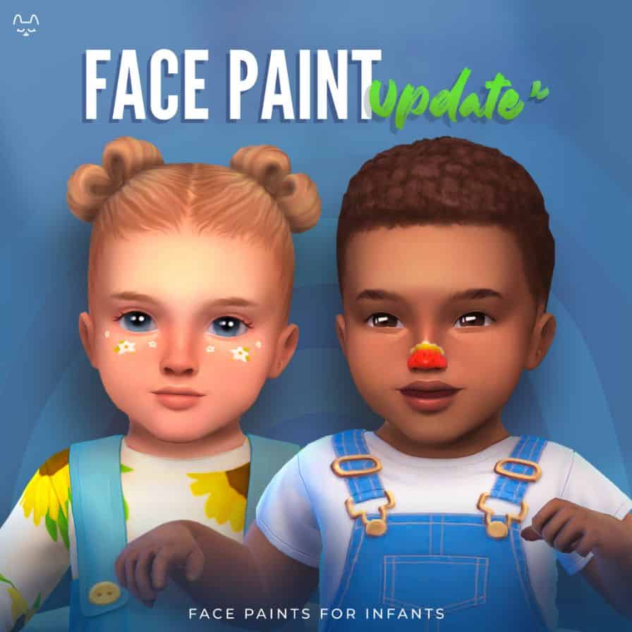 sims 4 infant face paint