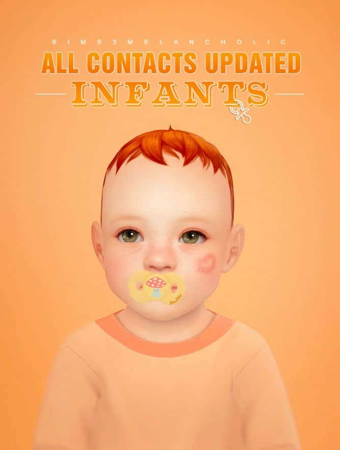 sims 4 infant boy with contacts