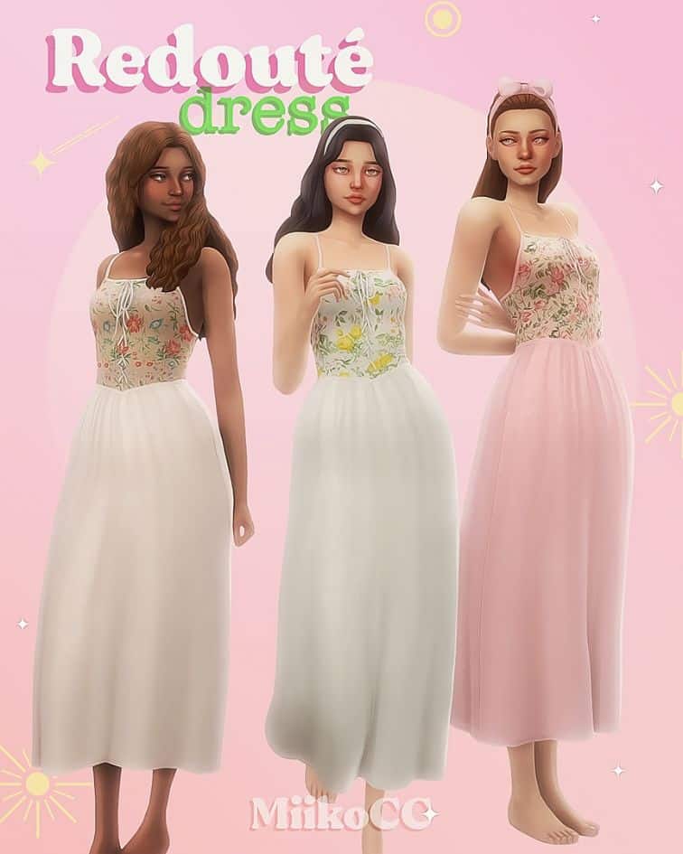 25 Sims 4 Dresses For Every Style We Want Mods