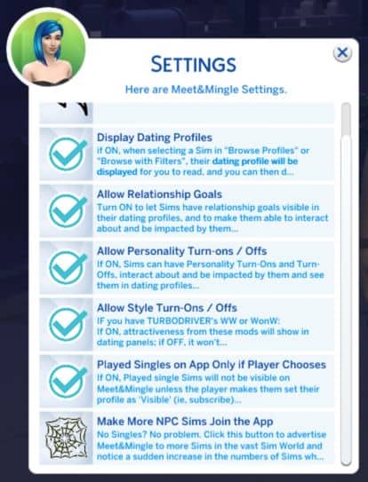 sims 4 dating app mod