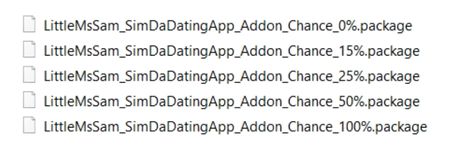 simda dating app addon files