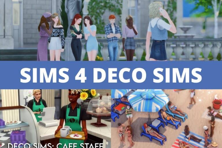20+ Sims 4 Deco Sims: Upgrade Your Surroundings