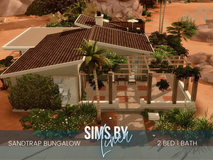 sims 4 bungalow family house