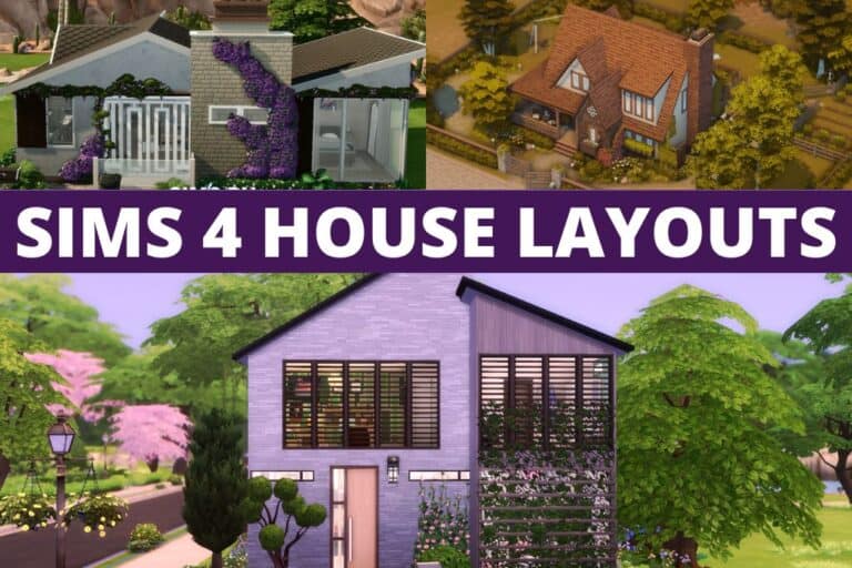 35+ Sims 4 House Layouts: Build a Dream Home