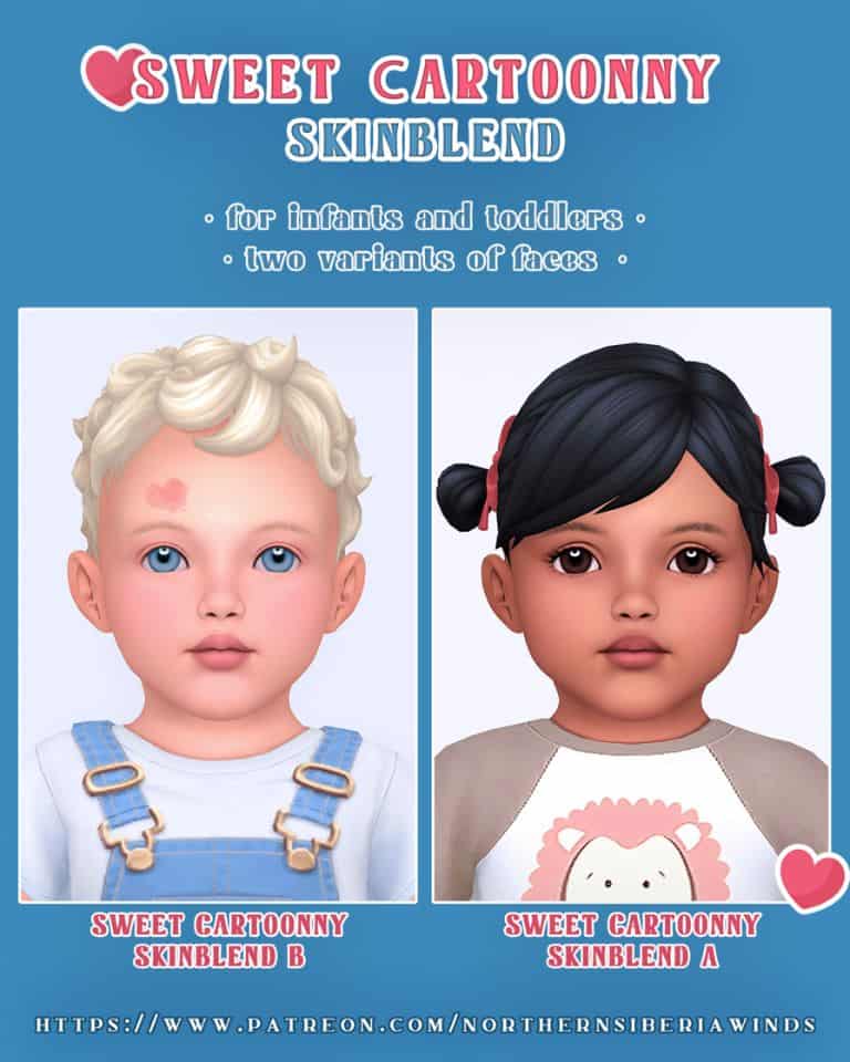 infant skinblends custom content