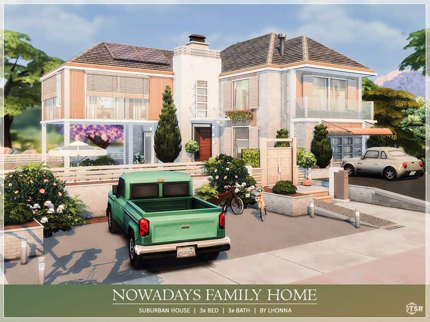 modern family home