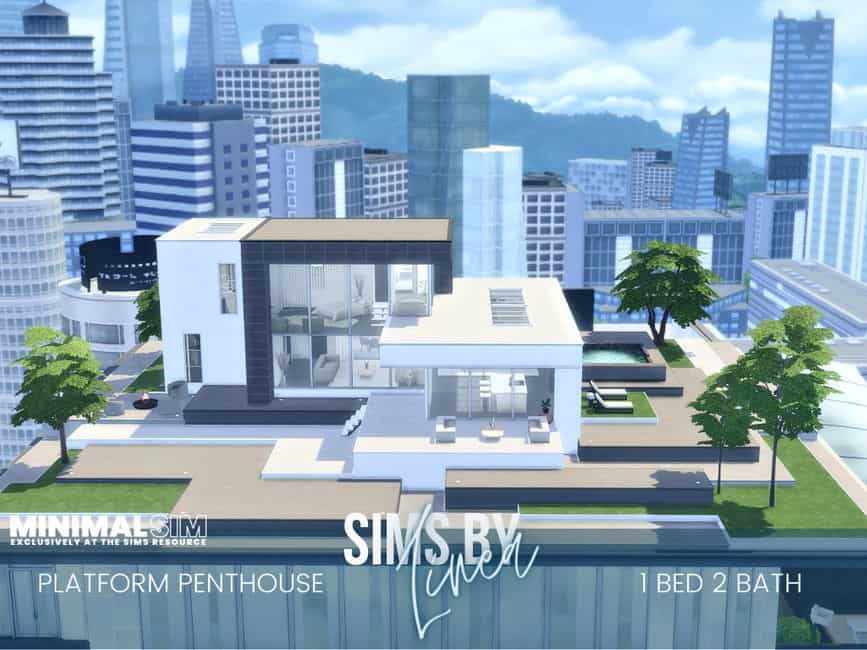 sims 4 modern penthouse