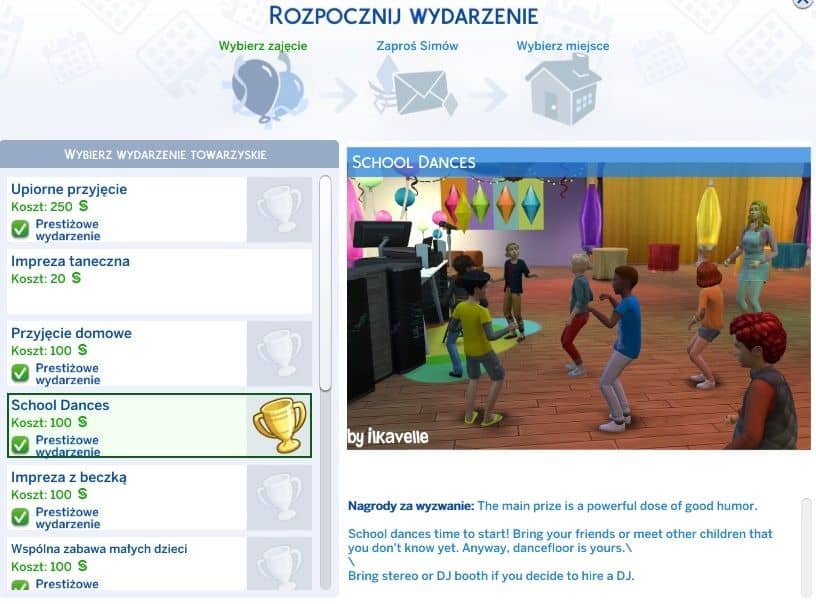 sims kids dancing at school dance