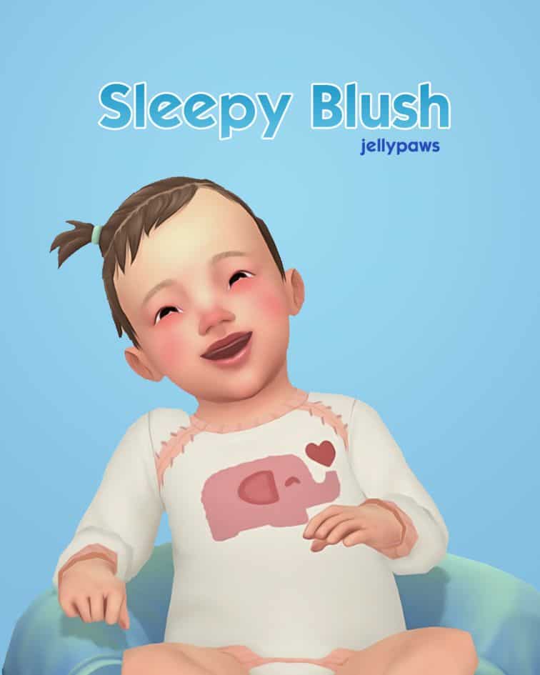 infant rosey blush