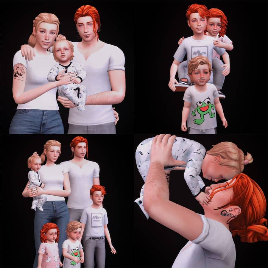 25+ Sims 4 Infant Poses For The Cutest Photos - We Want Mods