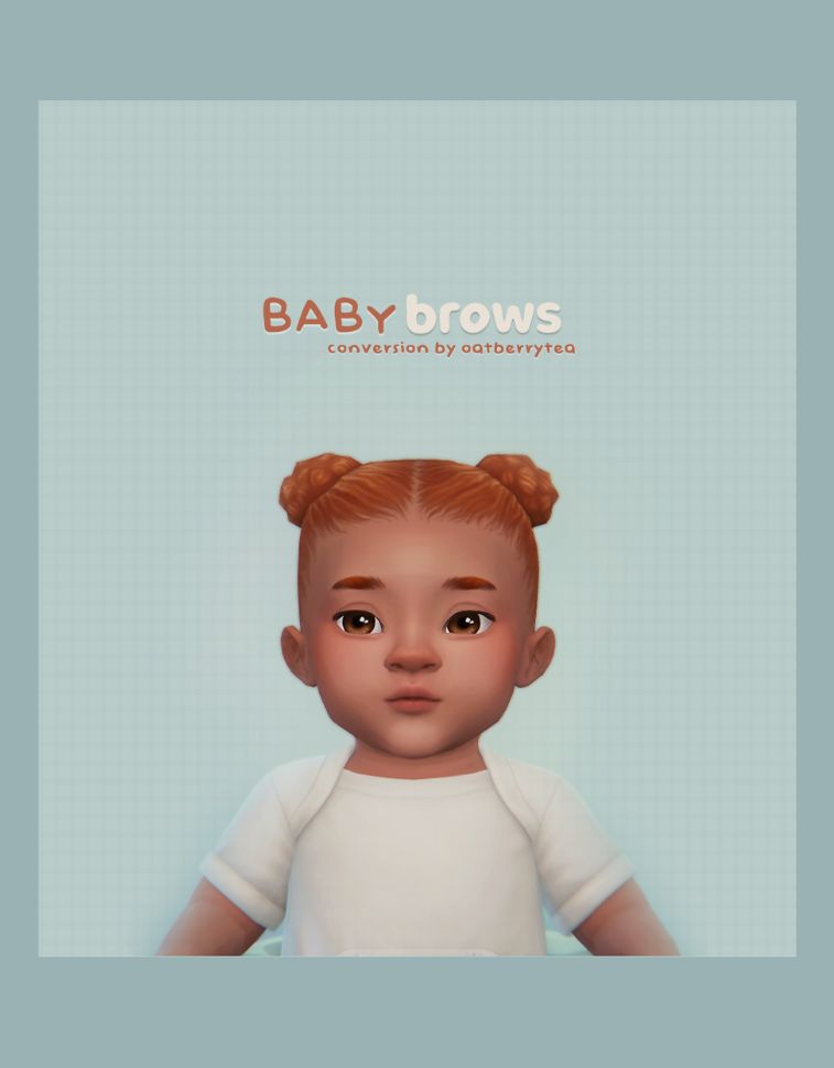 infant baby brows