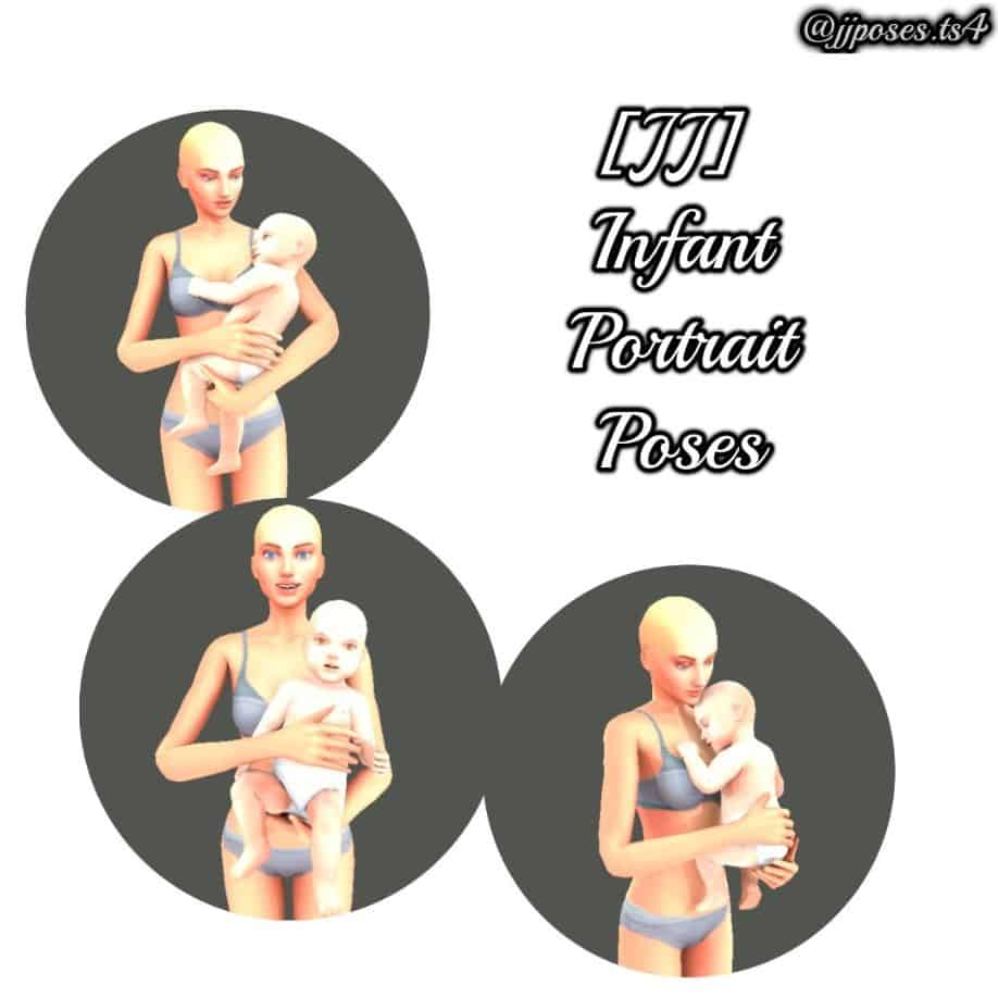 infant portrait poses