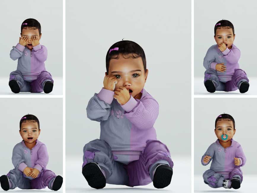 25+ Sims 4 Infant Poses For The Cutest Photos We Want Mods