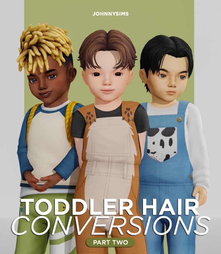 three boy toddlers with different hairstyles