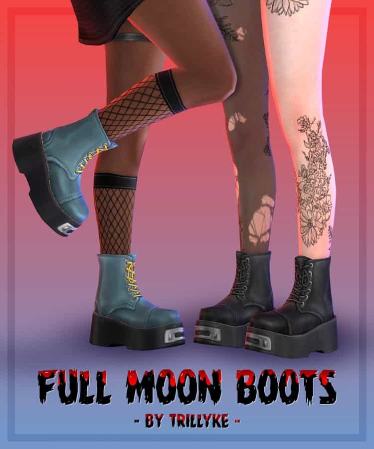 sims 4 chunky boots