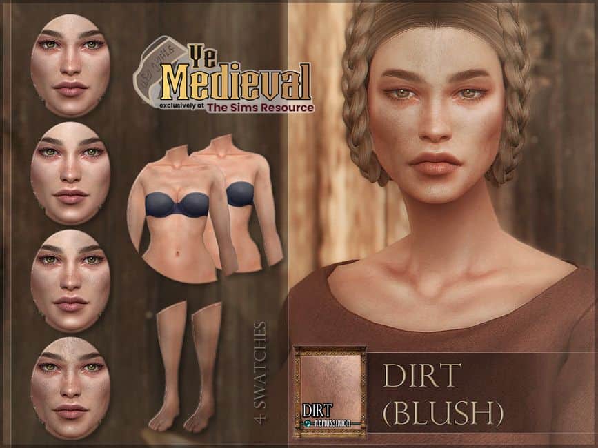 medieval dirt blush cc