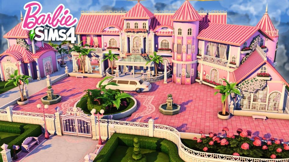 Pink Barbie Mansion