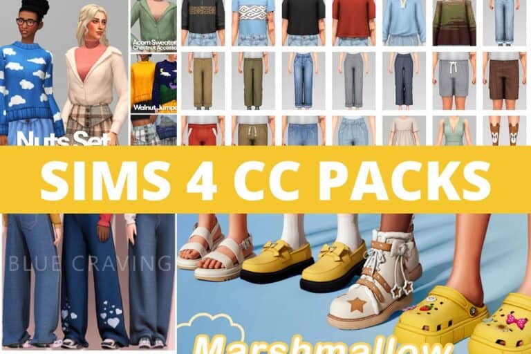 47+ Sims 4 CC Packs: Unleash Your Creativity