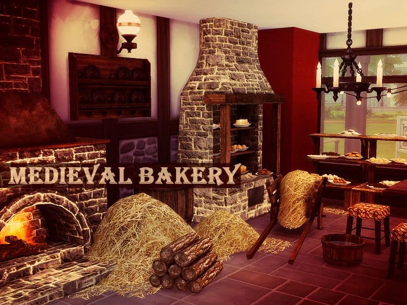 sims 4 medieval bakery