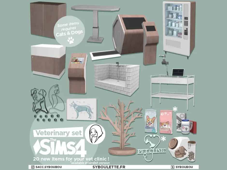 collage of veterinary custom content