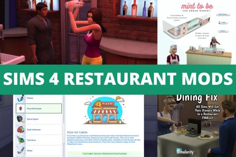 25+ Sims 4 Restaurant Mods: Have Fun With Food