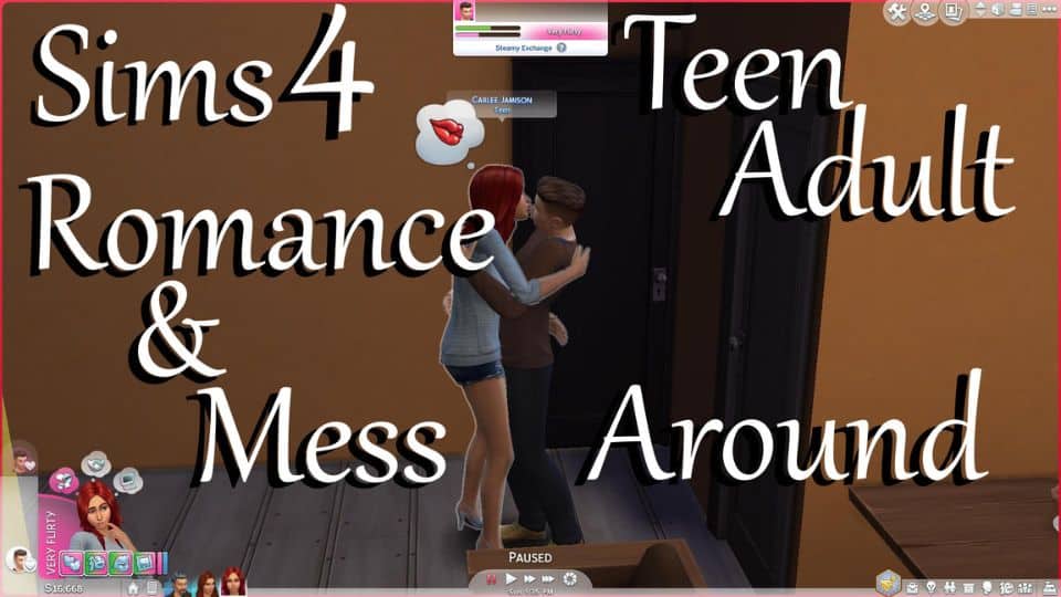 teen sims kissing