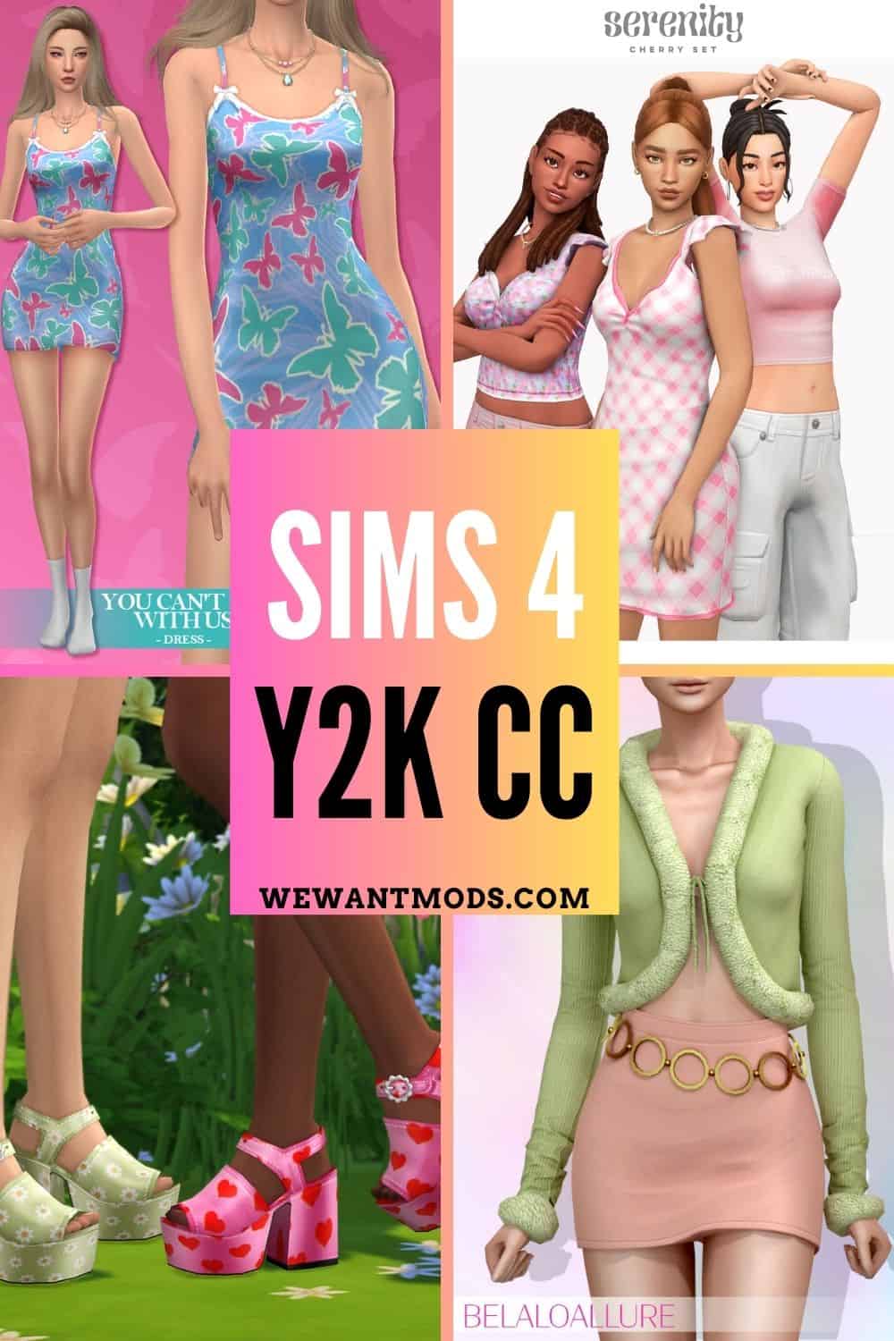 27+ Sims 4 Y2K CC Clothes, Shoes, Decor & More We Want Mods