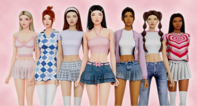 24+ Sims 4 Y2K CC: Clothing, Shoes, Decor & More - We Want Mods