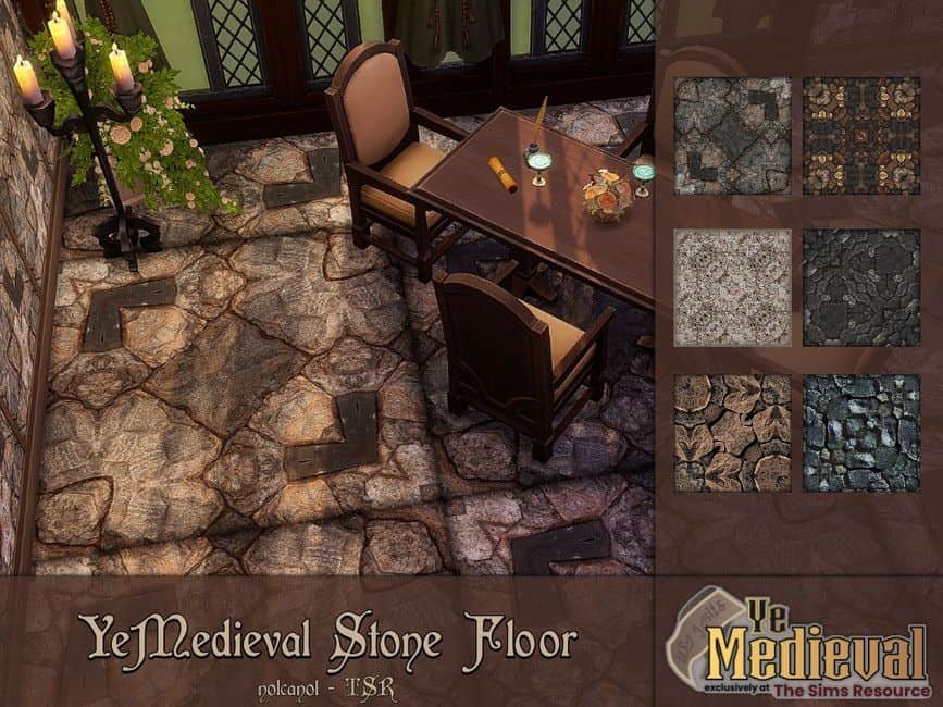 medieval stone floor options