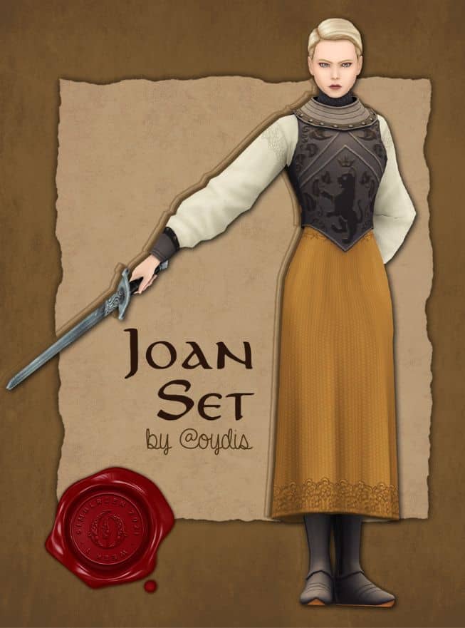 Joan of arc cc set