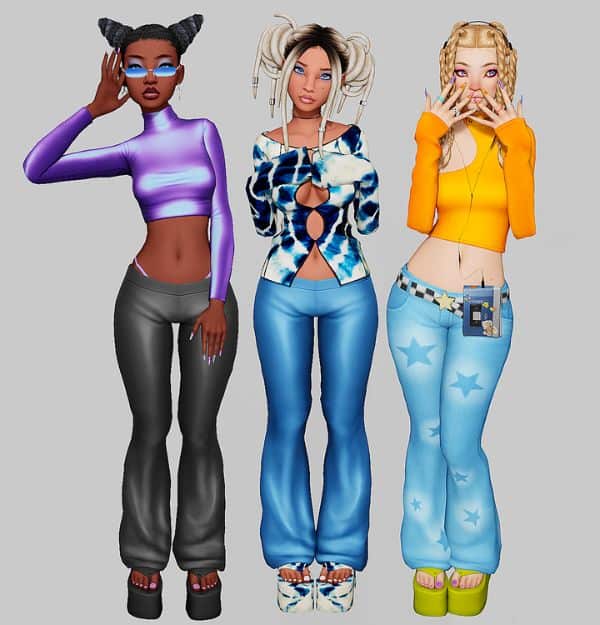 24+ Sims 4 Y2K CC: Clothing, Shoes, Decor & More - We Want Mods