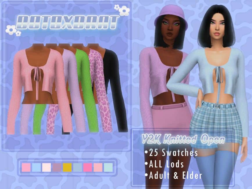 24+ Sims 4 Y2K CC: Clothing, Shoes, Decor & More - We Want Mods