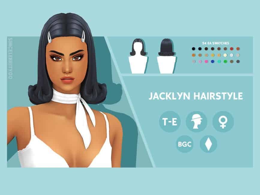 50s Jacklyn inspired hair