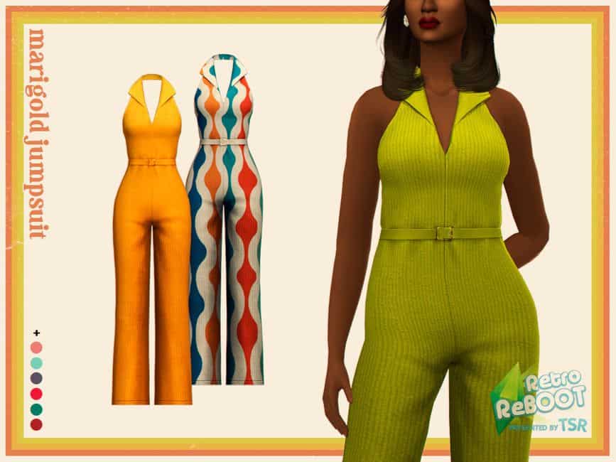 1970s halter jumpsuit