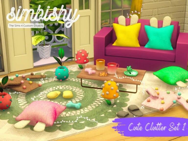 45+ Sims 4 Clutter CC: Accessorize Your Surroundings - We Want Mods