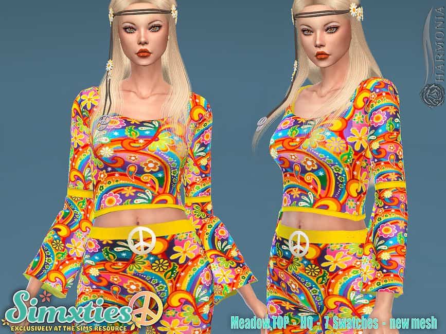 Hippie clothing the outlet sims 4