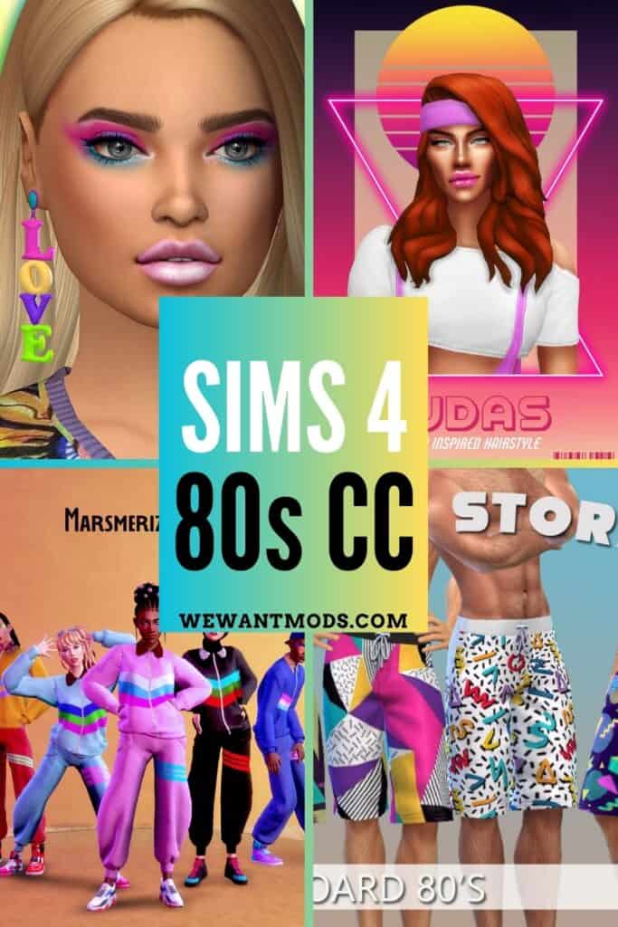 29+ Sims 4 80s CC: Enjoy The Retro Vibes - We Want Mods