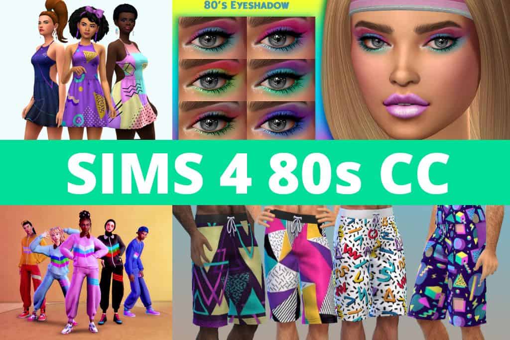 29+ Sims 4 80s CC: Enjoy The Retro Vibes - We Want Mods