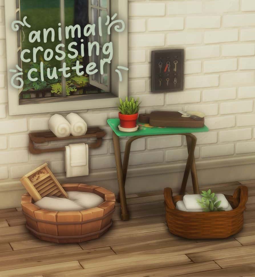 clutter cc for cleaning and storage