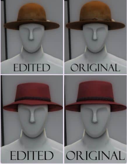 collage of mens horse ranch hats