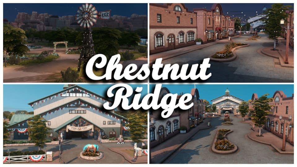 collage chestnut ridge town pictures